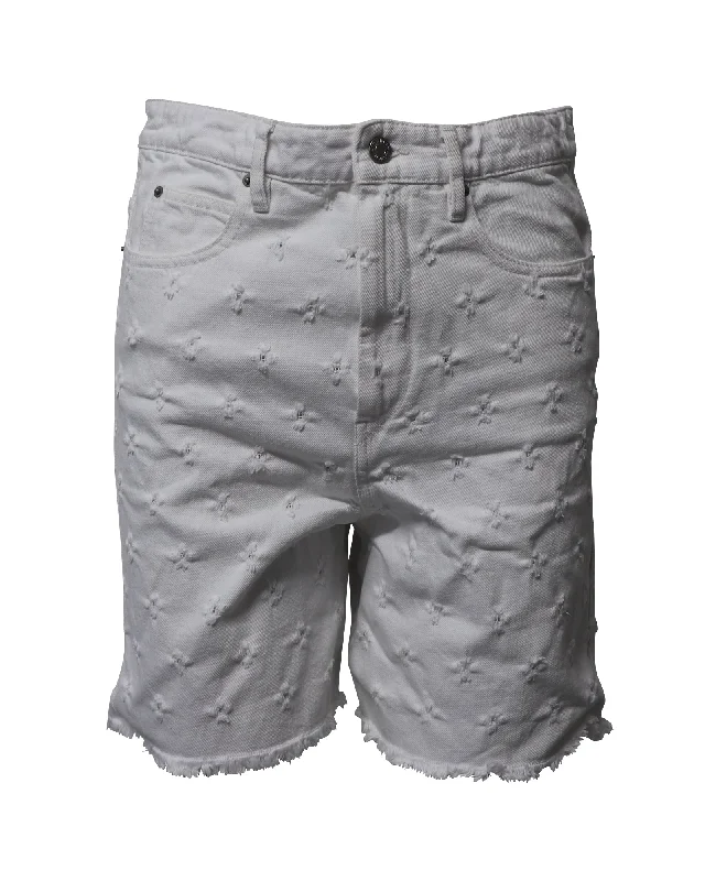Athletic shorts – Shorts designed for sports or working out, often made from lightweight, moisture-wicking materials.Athletic shorts – Shorts designed for sports or working out, often made from lightweight, moisture-wicking materials.Isabel Marant Etoile Distressed Bermuda Shorts in White Cotton Denim Athletic shorts – Shorts designed for sports or working out, often made from lightweight, moisture-wicking materials.Athletic shorts – Shorts designed for sports or working out, often made from lightweight, moisture-wicking materials.Isabel Marant Etoile Distressed Bermuda Shorts in White Cotton Denim
