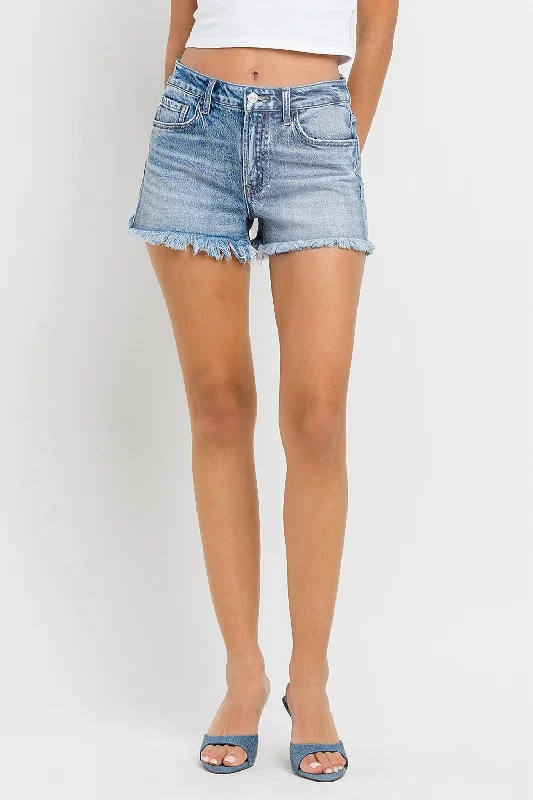 Button-front shorts – Shorts with a button-up closure at the front for a chic, stylish detail.Button-front shorts – Shorts with a button-up closure at the front for a chic, stylish detail.Darkroom Vintage Denim Short In Blue Button-front shorts – Shorts with a button-up closure at the front for a chic, stylish detail.Button-front shorts – Shorts with a button-up closure at the front for a chic, stylish detail.Darkroom Vintage Denim Short In Blue