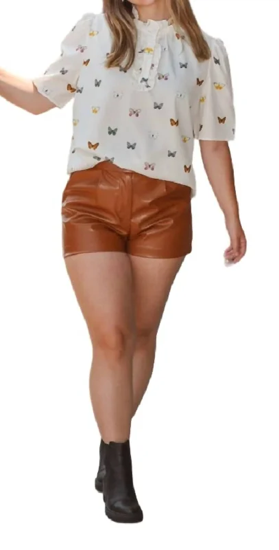 Ripped shorts – Denim or other fabric shorts with intentional tears or distressing for a rugged, trendy look.Ripped shorts – Denim or other fabric shorts with intentional tears or distressing for a rugged, trendy look.Dani Faux Leather Shorts In Dessert Ripped shorts – Denim or other fabric shorts with intentional tears or distressing for a rugged, trendy look.Ripped shorts – Denim or other fabric shorts with intentional tears or distressing for a rugged, trendy look.Dani Faux Leather Shorts In Dessert