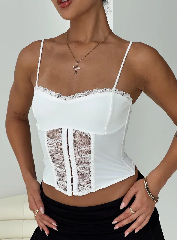 Denim vest – Classic vest made from denim fabricDenim vest – Classic vest made from denim fabricColetto Corset Top White Denim vest – Classic vest made from denim fabricDenim vest – Classic vest made from denim fabricColetto Corset Top White