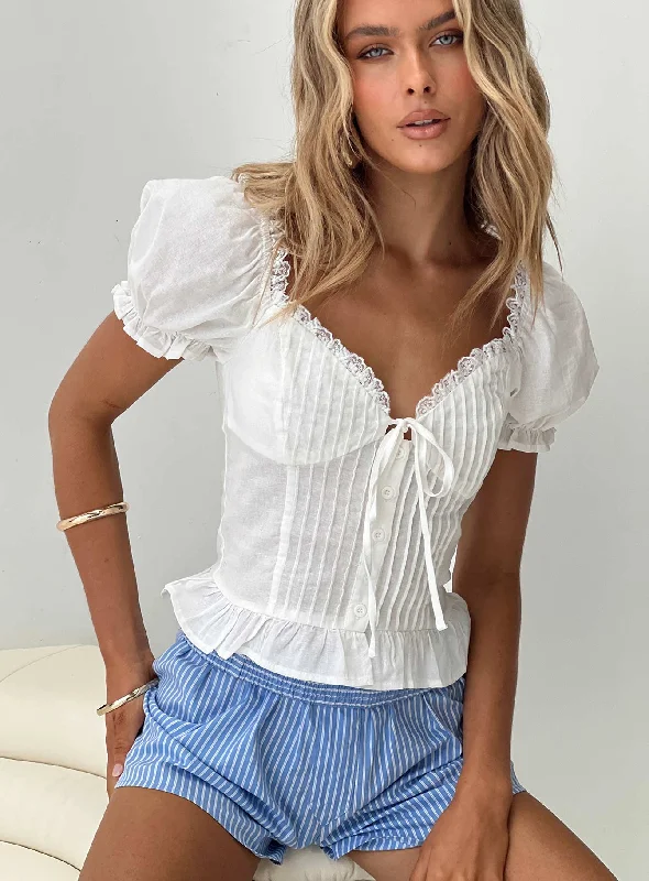 Cropped vest – Shortened length, typically above the waistCropped vest – Shortened length, typically above the waistDrisko Top White Cropped vest – Shortened length, typically above the waistCropped vest – Shortened length, typically above the waistDrisko Top White