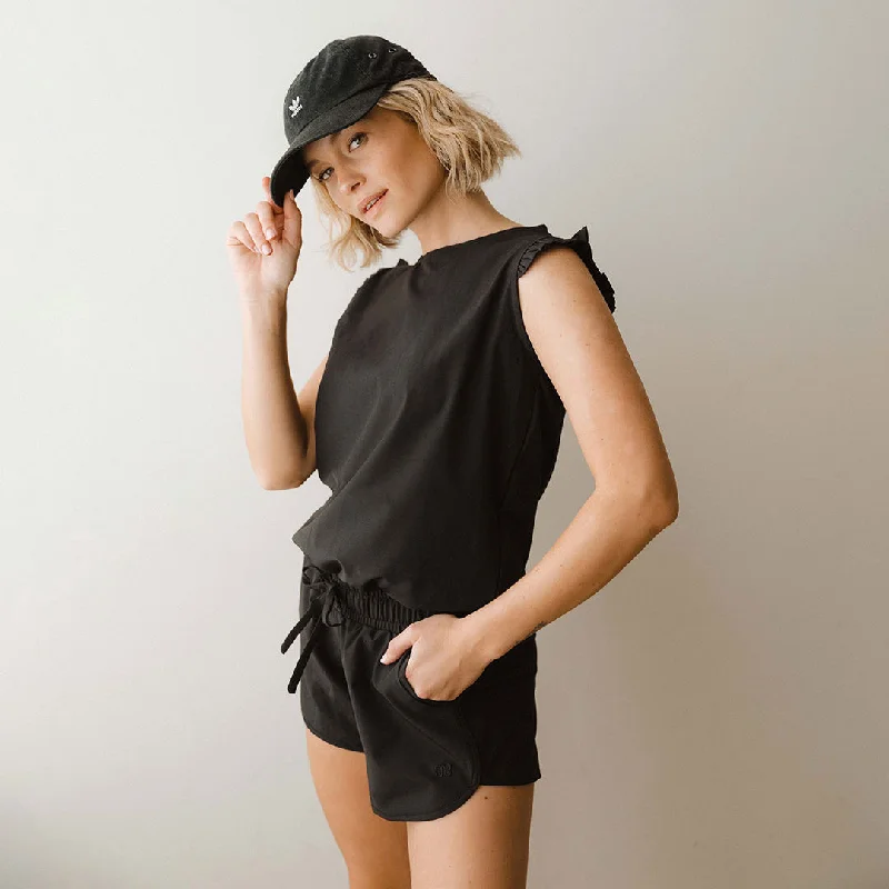 Quirky Jumpsuits printed jumpsuit printed jumpsuit Black Romper