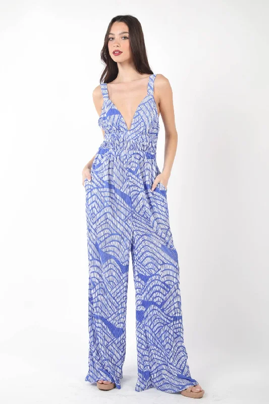 Versatile Casual Jumpsuits elegant jumpsuit elegant jumpsuit Making Waves Wide Leg Jumpsuit - Final Sale Versatile Casual Jumpsuits elegant jumpsuit elegant jumpsuit Making Waves Wide Leg Jumpsuit - Final Sale