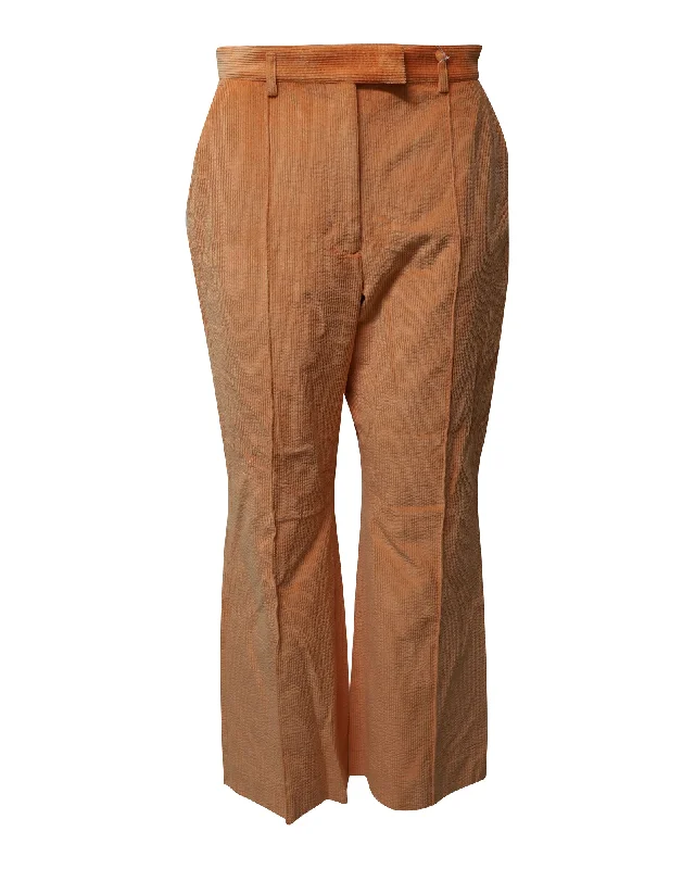 Booty-lifting trousers – Trousers designed with specific stitching or structure to enhance the shape of the rear.Booty-lifting trousers – Trousers designed with specific stitching or structure to enhance the shape of the rear.Acne Studios Flared Hem Pants in Orange Corduroy Booty-lifting trousers – Trousers designed with specific stitching or structure to enhance the shape of the rear.Booty-lifting trousers – Trousers designed with specific stitching or structure to enhance the shape of the rear.Acne Studios Flared Hem Pants in Orange Corduroy