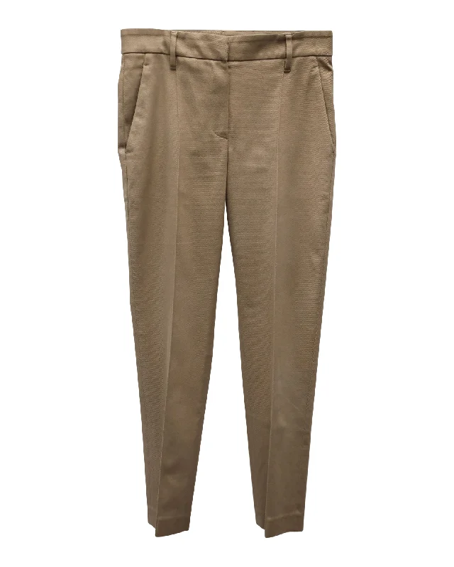 Maternity trousers – Trousers specifically designed for expectant mothers, with an adjustable waistband for comfort.Maternity trousers – Trousers specifically designed for expectant mothers, with an adjustable waistband for comfort.Brunello Cucinelli Monili Belt Loop Trousers in Khaki Cotton Maternity trousers – Trousers specifically designed for expectant mothers, with an adjustable waistband for comfort.Maternity trousers – Trousers specifically designed for expectant mothers, with an adjustable waistband for comfort.Brunello Cucinelli Monili Belt Loop Trousers in Khaki Cotton