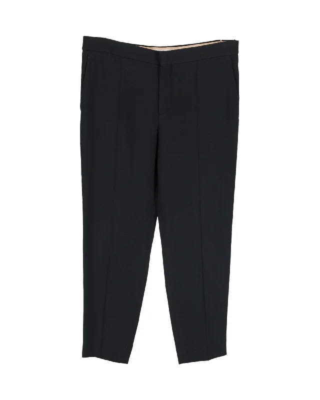 Linen trousers – Lightweight, breathable trousers made from linen fabric, perfect for warmer weather.Linen trousers – Lightweight, breathable trousers made from linen fabric, perfect for warmer weather.Chloé Straight Leg Trousers in Black Crepe Linen trousers – Lightweight, breathable trousers made from linen fabric, perfect for warmer weather.Linen trousers – Lightweight, breathable trousers made from linen fabric, perfect for warmer weather.Chloé Straight Leg Trousers in Black Crepe