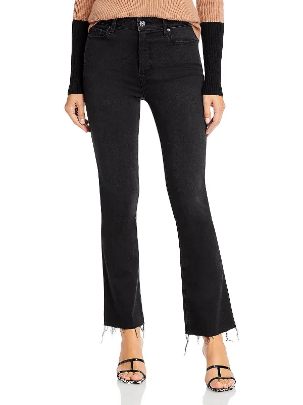 High-waisted trousers – Trousers that sit above the waistline for a flattering, elongating look.High-waisted trousers – Trousers that sit above the waistline for a flattering, elongating look.Claudine Womens Mid-Rise Raw Hem Flared Jeans High-waisted trousers – Trousers that sit above the waistline for a flattering, elongating look.High-waisted trousers – Trousers that sit above the waistline for a flattering, elongating look.Claudine Womens Mid-Rise Raw Hem Flared Jeans