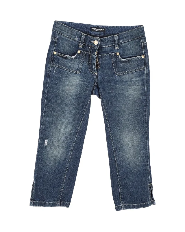 Checkered trousers – Trousers with a plaid or checkered pattern, adding a bold touch to your wardrobe.Checkered trousers – Trousers with a plaid or checkered pattern, adding a bold touch to your wardrobe.Dolce & Gabbana Cropped Denim Jeans in Blue Cotton Checkered trousers – Trousers with a plaid or checkered pattern, adding a bold touch to your wardrobe.Checkered trousers – Trousers with a plaid or checkered pattern, adding a bold touch to your wardrobe.Dolce & Gabbana Cropped Denim Jeans in Blue Cotton