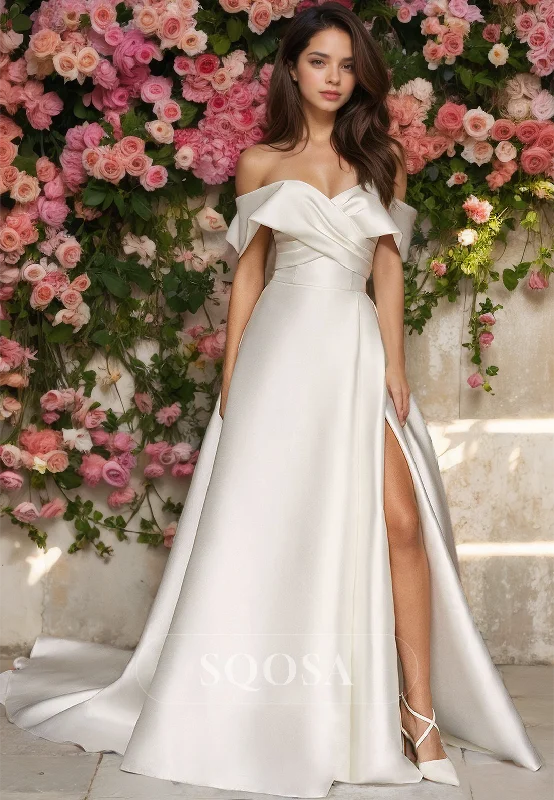 Tulle dress – Dress made with soft, voluminous tulle fabric, often worn for formal occasions or as part of a bridal outfit.Tulle dress – Dress made with soft, voluminous tulle fabric, often worn for formal occasions or as part of a bridal outfit.Pleated Sweetheart Sleeveless A-Line Wedding Dress Off-Shoulder Slit with Sweep Train Bride Dress Tulle dress – Dress made with soft, voluminous tulle fabric, often worn for formal occasions or as part of a bridal outfit.Tulle dress – Dress made with soft, voluminous tulle fabric, often worn for formal occasions or as part of a bridal outfit.Pleated Sweetheart Sleeveless A-Line Wedding Dress Off-Shoulder Slit with Sweep Train Bride Dress