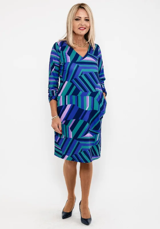 Belted dress – Dress with a belt or waist tie, offering definition and shaping at the waist.Belted dress – Dress with a belt or waist tie, offering definition and shaping at the waist.Leon Collection Geo Line Print Dress, Purple Multi Belted dress – Dress with a belt or waist tie, offering definition and shaping at the waist.Belted dress – Dress with a belt or waist tie, offering definition and shaping at the waist.Leon Collection Geo Line Print Dress, Purple Multi