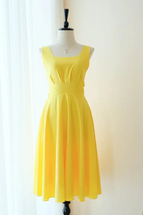 Mini dress – Short dress that usually ends above the knee, often casual or party wear.Mini dress – Short dress that usually ends above the knee, often casual or party wear.Short V-Back A-line Square Yellow Homecoming Dress with Bowknot Mini dress – Short dress that usually ends above the knee, often casual or party wear.Mini dress – Short dress that usually ends above the knee, often casual or party wear.Short V-Back A-line Square Yellow Homecoming Dress with Bowknot