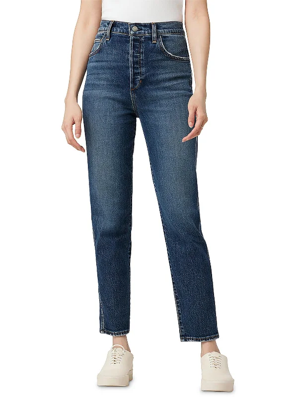 Slim-fit trousers – Trousers that are form-fitting and narrow through the legs.Slim-fit trousers – Trousers that are form-fitting and narrow through the legs.The Raine Womens High Rise Dark Wash Ankle Jeans Slim-fit trousers – Trousers that are form-fitting and narrow through the legs.Slim-fit trousers – Trousers that are form-fitting and narrow through the legs.The Raine Womens High Rise Dark Wash Ankle Jeans