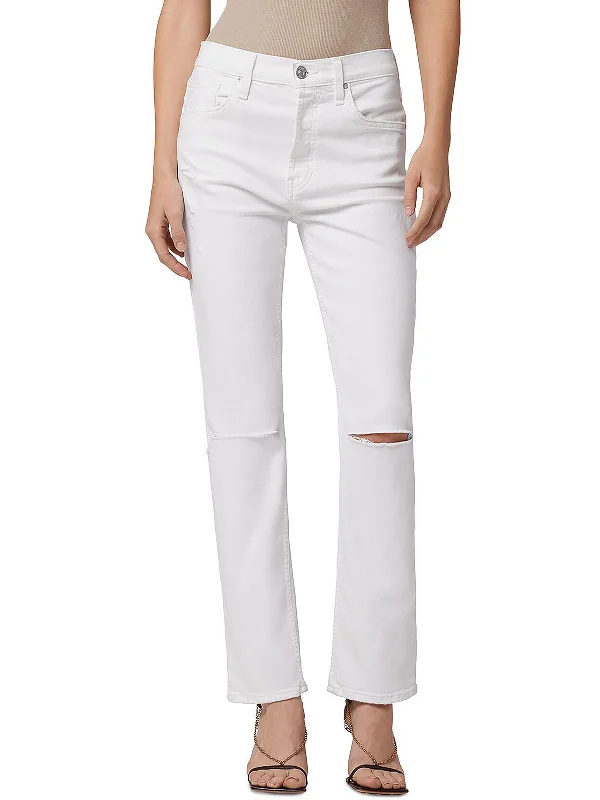 Straight-leg trousers – Trousers with a consistent width from hip to ankle, not tapered or flared.Straight-leg trousers – Trousers with a consistent width from hip to ankle, not tapered or flared.Womens Distressed Ankle Straight Leg Jeans Straight-leg trousers – Trousers with a consistent width from hip to ankle, not tapered or flared.Straight-leg trousers – Trousers with a consistent width from hip to ankle, not tapered or flared.Womens Distressed Ankle Straight Leg Jeans