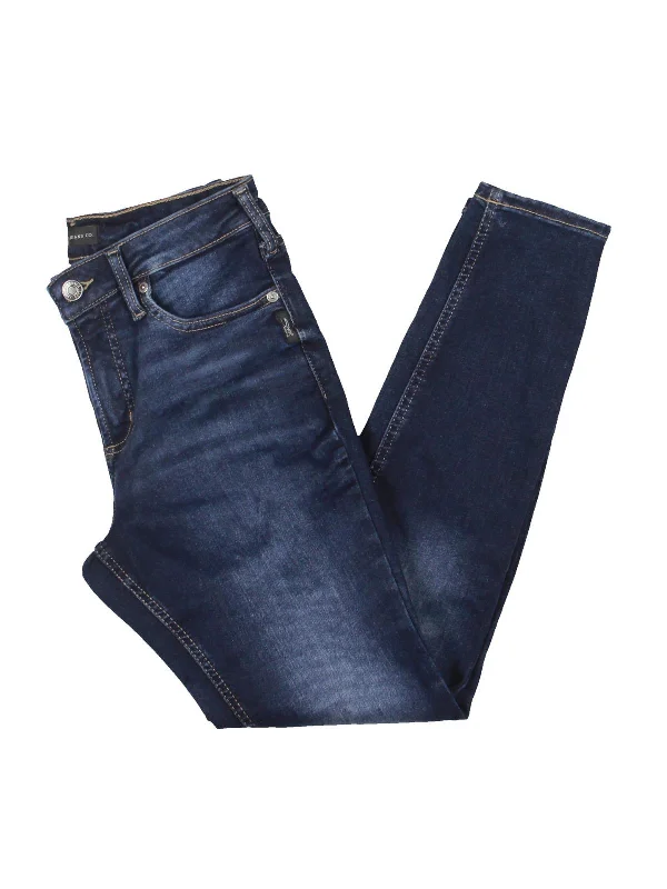 Elastic waist trousers – Trousers with an elasticated waistband for a more comfortable, stretchy fit.Elastic waist trousers – Trousers with an elasticated waistband for a more comfortable, stretchy fit.Womens Mid Rise Dark Wash Skinny Jeans Elastic waist trousers – Trousers with an elasticated waistband for a more comfortable, stretchy fit.Elastic waist trousers – Trousers with an elasticated waistband for a more comfortable, stretchy fit.Womens Mid Rise Dark Wash Skinny Jeans