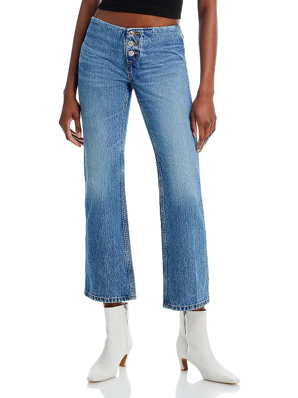 Button-front trousers – Trousers that feature a row of buttons along the waistband for a stylish detail.Button-front trousers – Trousers that feature a row of buttons along the waistband for a stylish detail.Womens Mid Rise Faded Bootcut Jeans Button-front trousers – Trousers that feature a row of buttons along the waistband for a stylish detail.Button-front trousers – Trousers that feature a row of buttons along the waistband for a stylish detail.Womens Mid Rise Faded Bootcut Jeans