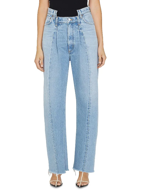 Straight-leg trousers – Trousers with a consistent width from hip to ankle, not tapered or flared.Straight-leg trousers – Trousers with a consistent width from hip to ankle, not tapered or flared.Womens Pleated Pockets High-Waisted Jeans Straight-leg trousers – Trousers with a consistent width from hip to ankle, not tapered or flared.Straight-leg trousers – Trousers with a consistent width from hip to ankle, not tapered or flared.Womens Pleated Pockets High-Waisted Jeans