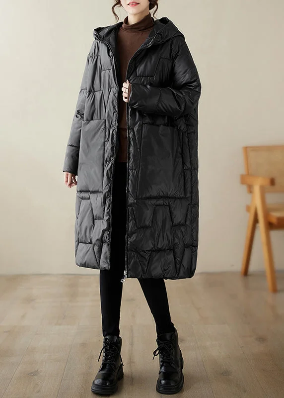 Cropped – Short in length, above the waistCropped – Short in length, above the waistBlack Pockets Fine Cotton Filled Coats Hooded Zippered Winter Cropped – Short in length, above the waistCropped – Short in length, above the waistBlack Pockets Fine Cotton Filled Coats Hooded Zippered Winter