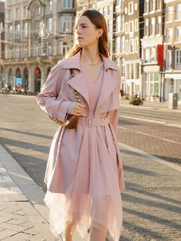 Biker-style – Leather or faux-leather, rugged designBiker-style – Leather or faux-leather, rugged designWorsted Woolen Mid-length Women Trench Coat Biker-style – Leather or faux-leather, rugged designBiker-style – Leather or faux-leather, rugged designWorsted Woolen Mid-length Women Trench Coat