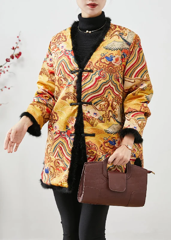 Cropped – Short in length, above the waistCropped – Short in length, above the waistChinese Style Yellow Print Patchwork Mink Hair Fine Cotton Filled Coats Winter Cropped – Short in length, above the waistCropped – Short in length, above the waistChinese Style Yellow Print Patchwork Mink Hair Fine Cotton Filled Coats Winter