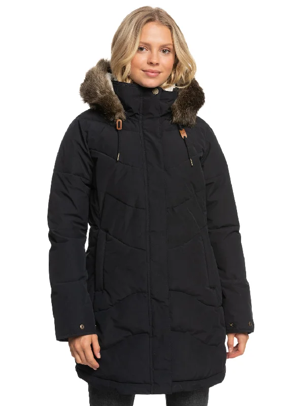 Zipper closure – With zippers, zip-upZipper closure – With zippers, zip-upEllie Longline Winter Jacket - True Black Zipper closure – With zippers, zip-upZipper closure – With zippers, zip-upEllie Longline Winter Jacket - True Black
