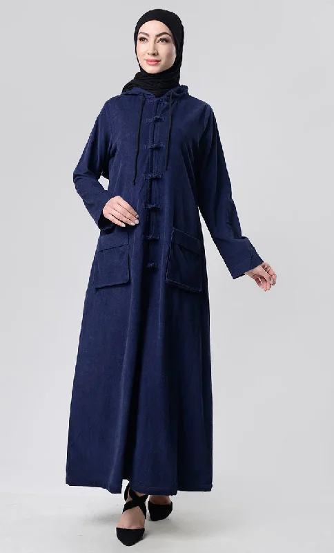 Windproof – Wind-resistantWindproof – Wind-resistantFront Knot Button Corduroy Layer Jacket Windproof – Wind-resistantWindproof – Wind-resistantFront Knot Button Corduroy Layer Jacket