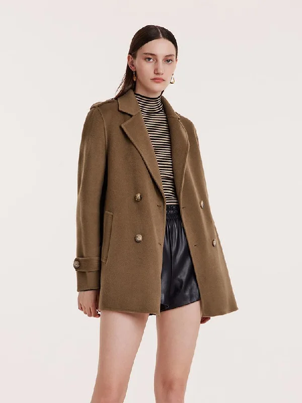 Plaid – Checked or tartan patternPlaid – Checked or tartan patternMid-Length Notched Lapel Double-Faced Wool Women Coat Plaid – Checked or tartan patternPlaid – Checked or tartan patternMid-Length Notched Lapel Double-Faced Wool Women Coat