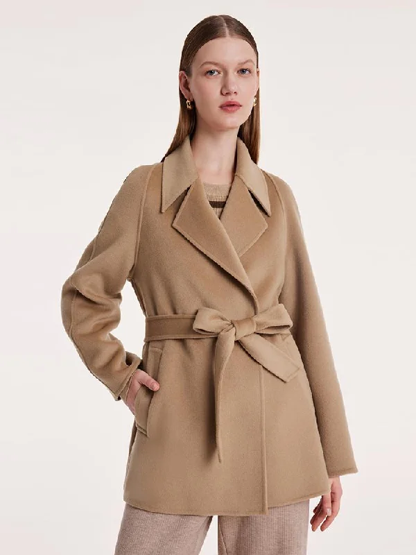 Quilted – Sewn in a pattern, often used for insulationQuilted – Sewn in a pattern, often used for insulationMulberry Silk Wool Double-Faced Coat
