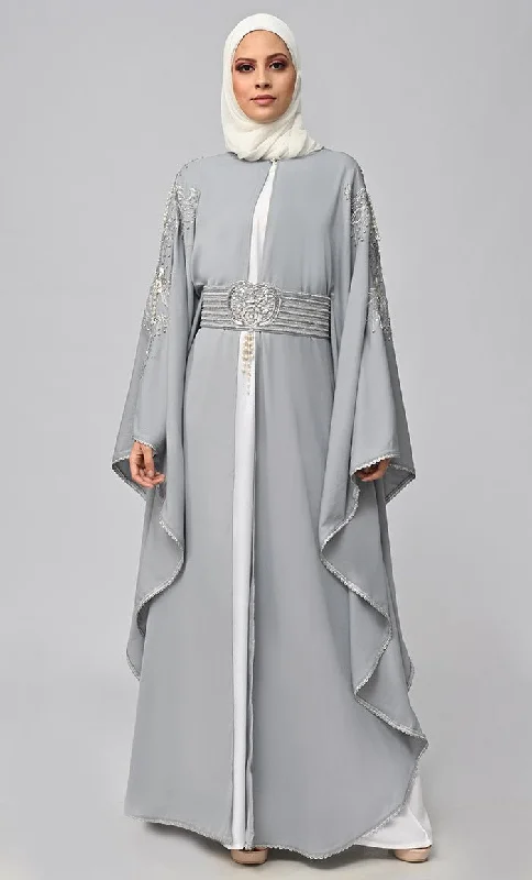 Windproof – Wind-resistantWindproof – Wind-resistantNew Islamic Butterfly Cut Embroidered Kaftan Style Abaya Windproof – Wind-resistantWindproof – Wind-resistantNew Islamic Butterfly Cut Embroidered Kaftan Style Abaya