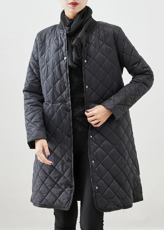 Padded – With extra filling for warmthPadded – With extra filling for warmthOrganic Black Slim Fit Thick Fine Cotton Filled Parka Winter Padded – With extra filling for warmthPadded – With extra filling for warmthOrganic Black Slim Fit Thick Fine Cotton Filled Parka Winter