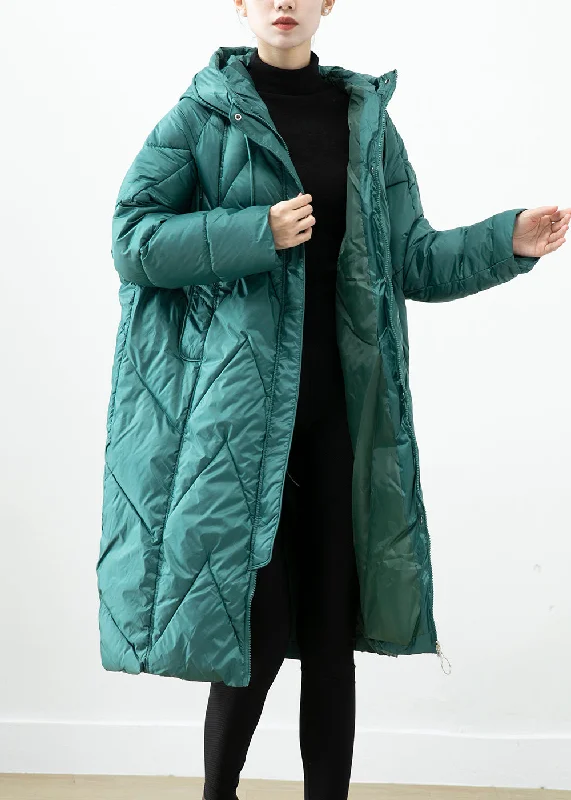 Breathable – Allows airflow, keeps you coolBreathable – Allows airflow, keeps you coolPlus Size Blackish Green Hooded Pockets Fine Cotton Filled Jacket In Winter Breathable – Allows airflow, keeps you coolBreathable – Allows airflow, keeps you coolPlus Size Blackish Green Hooded Pockets Fine Cotton Filled Jacket In Winter