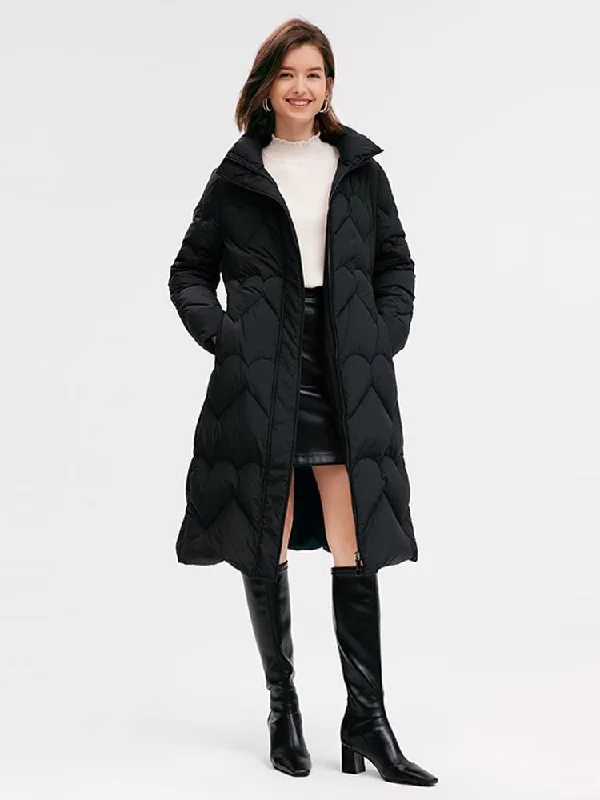 Slim fit – Tailored fit, form-fittingSlim fit – Tailored fit, form-fittingBlack Long Goose Down Garment With Waist Pack Slim fit – Tailored fit, form-fittingSlim fit – Tailored fit, form-fittingBlack Long Goose Down Garment With Waist Pack