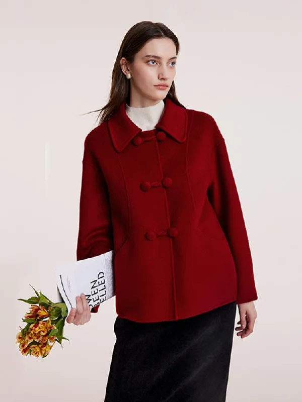 Breathable – Allows airflow, keeps you coolBreathable – Allows airflow, keeps you coolTencel Wool Cheongsam Button Double-Faced Women Coat Breathable – Allows airflow, keeps you coolBreathable – Allows airflow, keeps you coolTencel Wool Cheongsam Button Double-Faced Women Coat