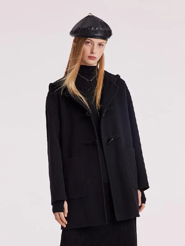 Zipper closure – With zippers, zip-upZipper closure – With zippers, zip-upTencel Woolen Horn Button Double Face Women Coat Zipper closure – With zippers, zip-upZipper closure – With zippers, zip-upTencel Woolen Horn Button Double Face Women Coat