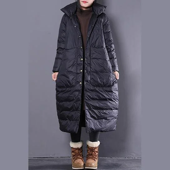 Reflective – Includes reflective elements for visibilityReflective – Includes reflective elements for visibilityWarm black down coat plus size clothing hooded down coat Casual Large pockets down coat Reflective – Includes reflective elements for visibilityReflective – Includes reflective elements for visibilityWarm black down coat plus size clothing hooded down coat Casual Large pockets down coat