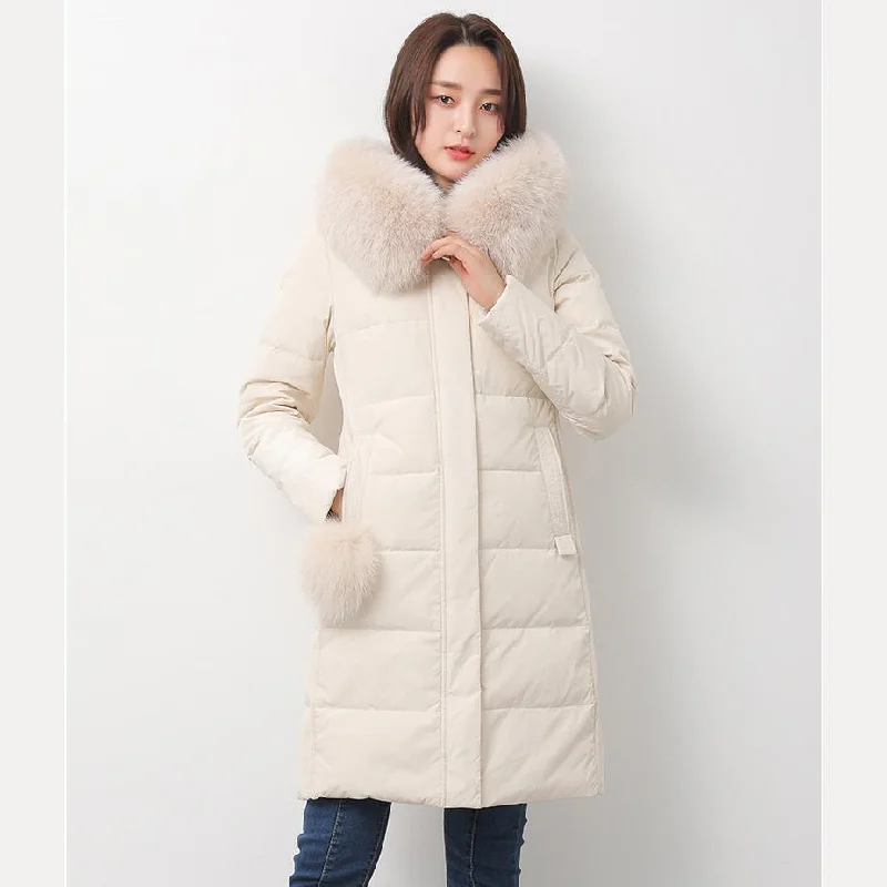 Breathable – Allows airflow, keeps you coolBreathable – Allows airflow, keeps you coolwhite down jacket woman casual fuzzy ball decorated down jacket fur collar winter outwear Breathable – Allows airflow, keeps you coolBreathable – Allows airflow, keeps you coolwhite down jacket woman casual fuzzy ball decorated down jacket fur collar winter outwear