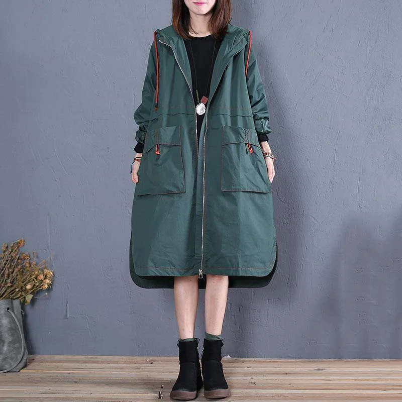 Reflective – Includes reflective elements for visibilityReflective – Includes reflective elements for visibilitywomen green side open Coats oversized maxi coat fall hooded Reflective – Includes reflective elements for visibilityReflective – Includes reflective elements for visibilitywomen green side open Coats oversized maxi coat fall hooded