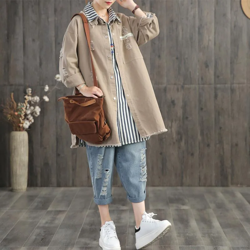 Military-inspired – Features like epaulets or button details that resemble military uniformsMilitary-inspired – Features like epaulets or button details that resemble military uniformswomen khaki big pockets Coats Loose fitting mid-length coats fall outwear side open Military-inspired – Features like epaulets or button details that resemble military uniformsMilitary-inspired – Features like epaulets or button details that resemble military uniformswomen khaki big pockets Coats Loose fitting mid-length coats fall outwear side open