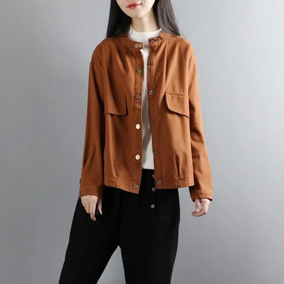 Stretch – Stretchy fabric for comfort and flexibilityStretch – Stretchy fabric for comfort and flexibilityWomen pockets Fashion o neck Coats Women khaki daily jackets Stretch – Stretchy fabric for comfort and flexibilityStretch – Stretchy fabric for comfort and flexibilityWomen pockets Fashion o neck Coats Women khaki daily jackets