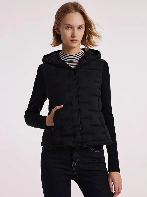 Button-down – With buttons, button closureButton-down – With buttons, button closureWool Patchwork Hooded Goose Down Garment Button-down – With buttons, button closureButton-down – With buttons, button closureWool Patchwork Hooded Goose Down Garment