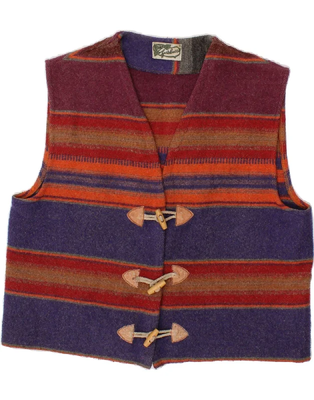 women's waistcoats with pockets on the sideswomen's waistcoats with pockets on the sidesVINTAGE Womens Duffle Gilet UK 18 XL Multicoloured Striped women's waistcoats with pockets on the sideswomen's waistcoats with pockets on the sidesVINTAGE Womens Duffle Gilet UK 18 XL Multicoloured Striped