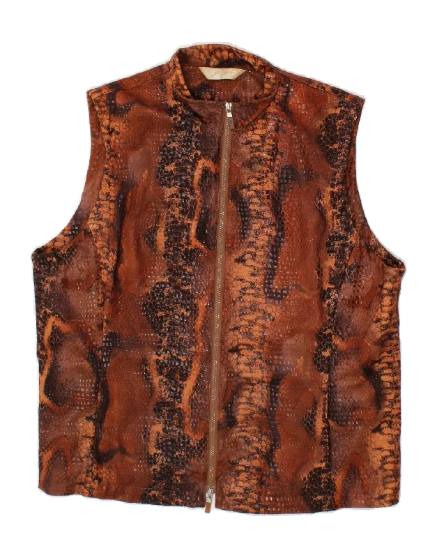 women's waistcoats with high collarswomen's waistcoats with high collarsVINTAGE Womens Gilet UK 16 Large Brown Animal Print Polyester women's waistcoats with high collarswomen's waistcoats with high collarsVINTAGE Womens Gilet UK 16 Large Brown Animal Print Polyester