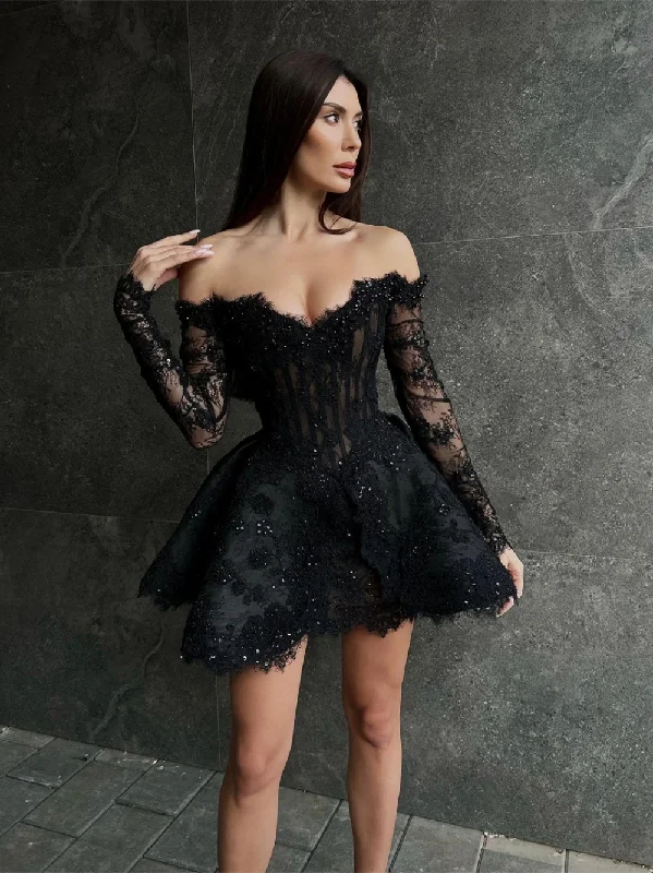 Ball gown dress – Formal, full-skirted dress often worn for weddings, proms, or galas.Ball gown dress – Formal, full-skirted dress often worn for weddings, proms, or galas.Classic Women's Evening Dresses Beaded Appliques Short style skirt For Party Elegant And Mysterious Lace Cocktail Gowns Ball gown dress – Formal, full-skirted dress often worn for weddings, proms, or galas.Ball gown dress – Formal, full-skirted dress often worn for weddings, proms, or galas.Classic Women's Evening Dresses Beaded Appliques Short style skirt For Party Elegant And Mysterious Lace Cocktail Gowns