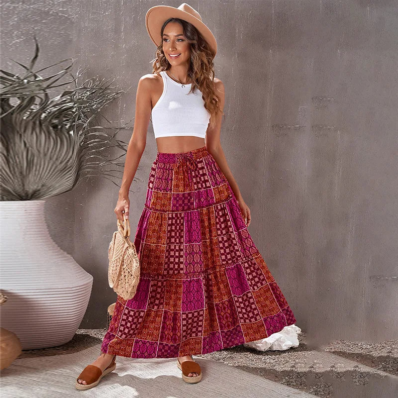 Boho dress – Dress with a relaxed, bohemian style, often featuring flowing fabric, ethnic prints, or vintage details.Boho dress – Dress with a relaxed, bohemian style, often featuring flowing fabric, ethnic prints, or vintage details.FashionSierra-Vintage Ethnic Plaid Loose Summer Skirts For Women Casual Ruffles High Waist Skirt 2024 Elegant Beach Wear Long Skirts Boho Dress Boho dress – Dress with a relaxed, bohemian style, often featuring flowing fabric, ethnic prints, or vintage details.Boho dress – Dress with a relaxed, bohemian style, often featuring flowing fabric, ethnic prints, or vintage details.FashionSierra-Vintage Ethnic Plaid Loose Summer Skirts For Women Casual Ruffles High Waist Skirt 2024 Elegant Beach Wear Long Skirts Boho Dress