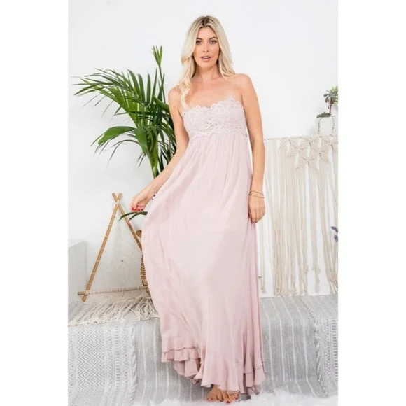 Cocktail dress – Dress typically worn for semi-formal events, often knee-length or slightly above.Cocktail dress – Dress typically worn for semi-formal events, often knee-length or slightly above.Nude Pink Scallop Crochet Lace Bust Strapless Tube Tiered Skirt Maxi Long Dress Cocktail dress – Dress typically worn for semi-formal events, often knee-length or slightly above.Cocktail dress – Dress typically worn for semi-formal events, often knee-length or slightly above.Nude Pink Scallop Crochet Lace Bust Strapless Tube Tiered Skirt Maxi Long Dress