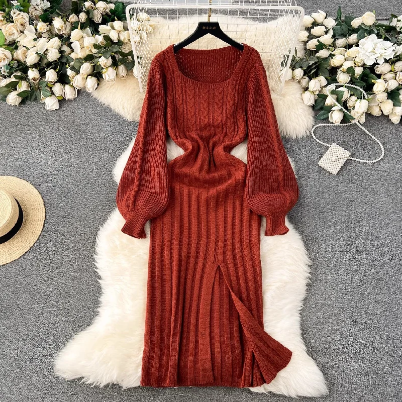 Corset dress – Dress designed with a built-in corset or lace-up feature to create a cinched, structured waist.Corset dress – Dress designed with a built-in corset or lace-up feature to create a cinched, structured waist.Sweater Dress Women's High-Quality Square Neck Puff Sleeve Knitted Skirt S4615 Corset dress – Dress designed with a built-in corset or lace-up feature to create a cinched, structured waist.Corset dress – Dress designed with a built-in corset or lace-up feature to create a cinched, structured waist.Sweater Dress Women's High-Quality Square Neck Puff Sleeve Knitted Skirt S4615