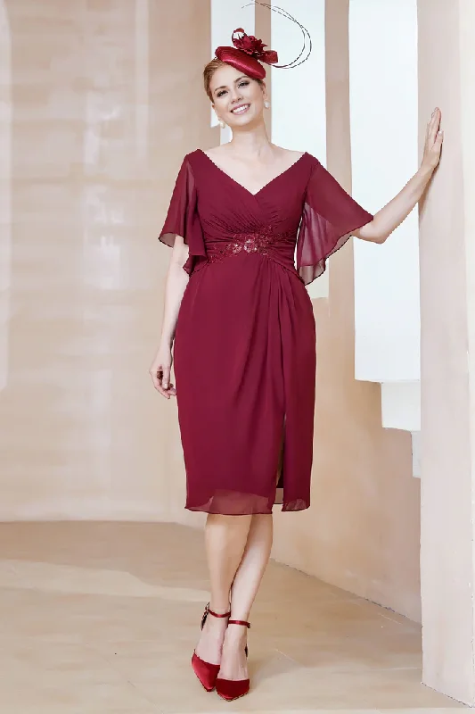 Midi dress – Dress that falls to the mid-calf, giving a balanced, modest, yet stylish appearance.Midi dress – Dress that falls to the mid-calf, giving a balanced, modest, yet stylish appearance.Wedding Guest Dresses Flutter Sleeves V-neck Pleated Chiffon Short Skirt Mother of the Bride Dress Midi dress – Dress that falls to the mid-calf, giving a balanced, modest, yet stylish appearance.Midi dress – Dress that falls to the mid-calf, giving a balanced, modest, yet stylish appearance.Wedding Guest Dresses Flutter Sleeves V-neck Pleated Chiffon Short Skirt Mother of the Bride Dress