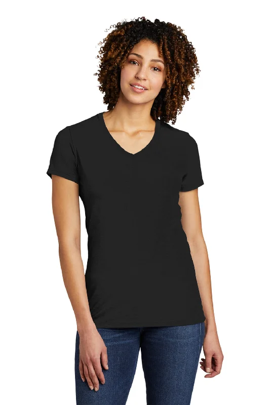 Ruffled – T-shirt with frills or ruffles at the sleeves or hemRuffled – T-shirt with frills or ruffles at the sleeves or hemAllmade Womens Short Sleeve V-Neck T-Shirt - Deep Black Ruffled – T-shirt with frills or ruffles at the sleeves or hemRuffled – T-shirt with frills or ruffles at the sleeves or hemAllmade Womens Short Sleeve V-Neck T-Shirt - Deep Black