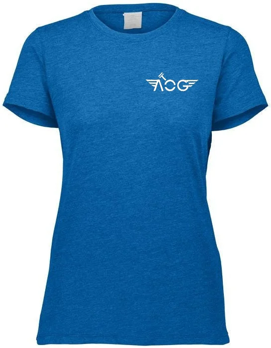 Knit – Soft and stretchy fabric with a knitted textureKnit – Soft and stretchy fabric with a knitted textureAugusta Ladies Tri-Blend Tee Knit – Soft and stretchy fabric with a knitted textureKnit – Soft and stretchy fabric with a knitted textureAugusta Ladies Tri-Blend Tee