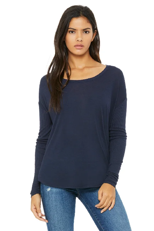 Tunic – Longer T-shirt, often reaching the hips or thighs, worn as a tunic topTunic – Longer T-shirt, often reaching the hips or thighs, worn as a tunic topBella + Canvas Womens Flowy Long Sleeve Wide Neck T-Shirt - Midnight Blue Tunic – Longer T-shirt, often reaching the hips or thighs, worn as a tunic topTunic – Longer T-shirt, often reaching the hips or thighs, worn as a tunic topBella + Canvas Womens Flowy Long Sleeve Wide Neck T-Shirt - Midnight Blue