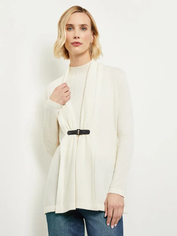 Chunky – Thick, oversized knit for a cozy lookChunky – Thick, oversized knit for a cozy lookBuckle Detail Shawl Collar Cashmere Cardigan, Ivory Chunky – Thick, oversized knit for a cozy lookChunky – Thick, oversized knit for a cozy lookBuckle Detail Shawl Collar Cashmere Cardigan, Ivory
